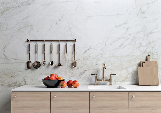 Calacatta Gold Polished Marble Slab Random (SL10262)