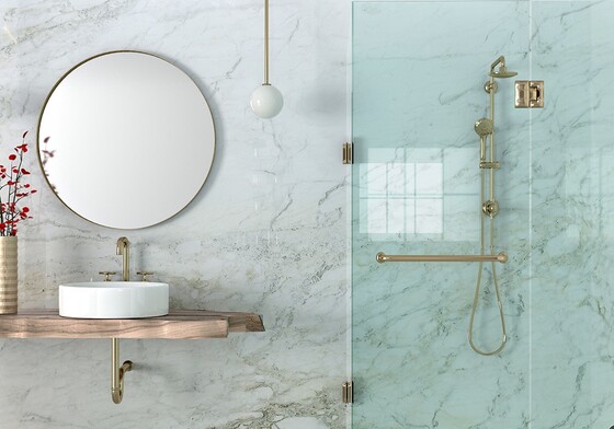 Calacatta Gold Polished Marble Slab Random (SL10262)