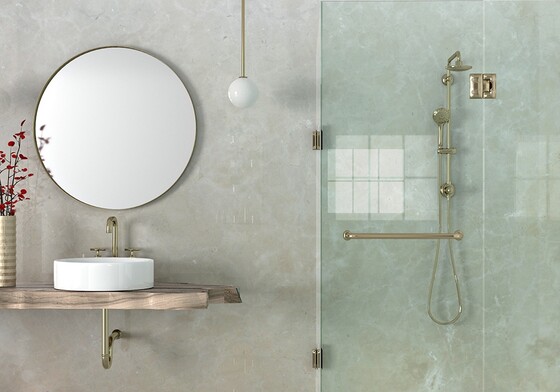 Crema Marfil Polished  Marble Slab Random (SL10337)