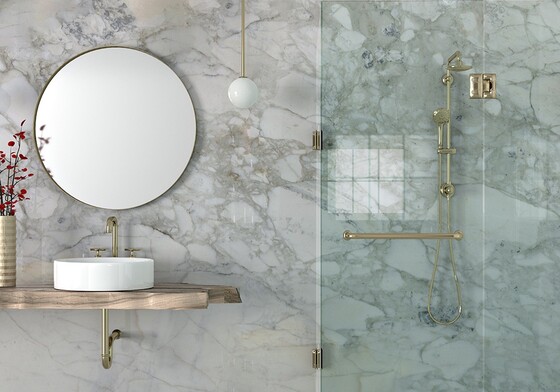 Calacatta Gold Polished  Marble Slab Random (SL10340)