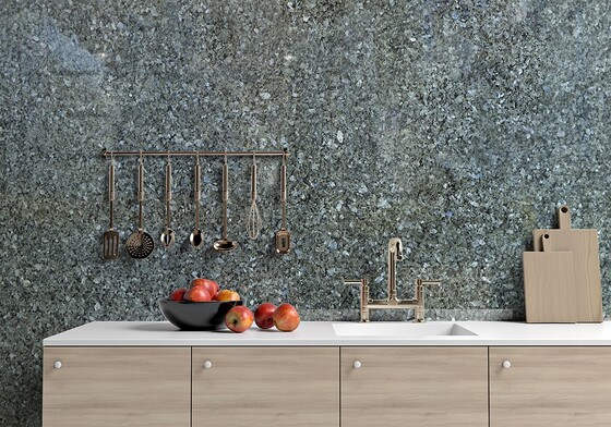 Royal Blue Polished Granite Slab Random (SL10367)