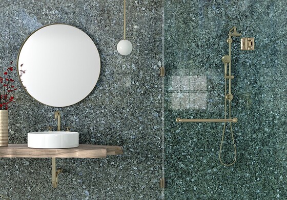 Royal Blue Polished Granite Slab Random (SL10367)
