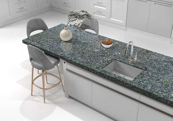 Royal Blue Polished Granite Slab Random (SL10367)