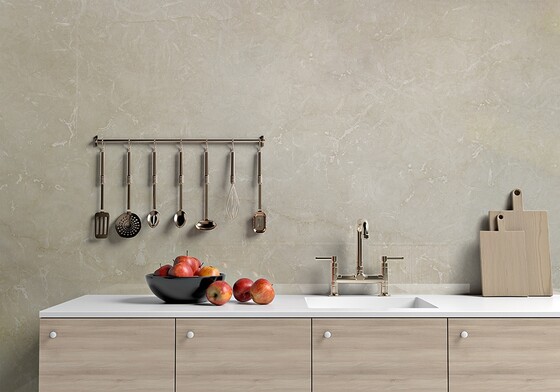 Botticino Classico Polished  Marble Slab Random (SL10406)
