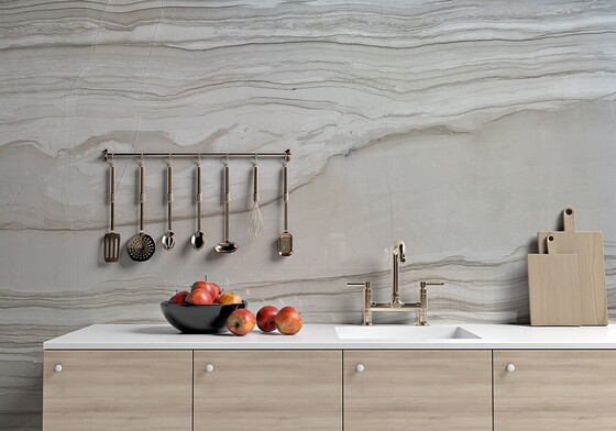 Haisa Dark Polished Marble Slab Random (SL10451)