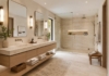 Ivory Vein Cut Polished&filled Travertine Slab Random (SL10522)