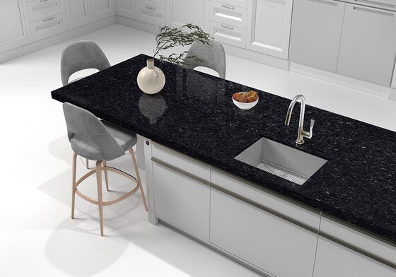 Blue Pearl Polished Granite Slab Random (SL10573)