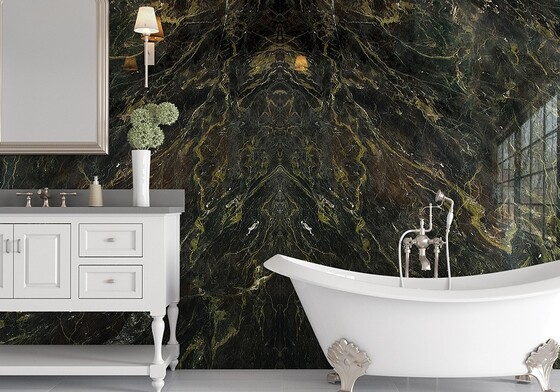 Verde Speranza Polished Marble Slab Random (SL10692)
