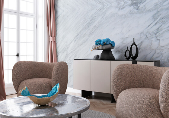 Calacatta Carrara Polished Marble Slab Random (SL90262)