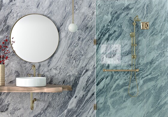 Bardiglio Nuvolato Polished Marble Slab Random (SL90387)