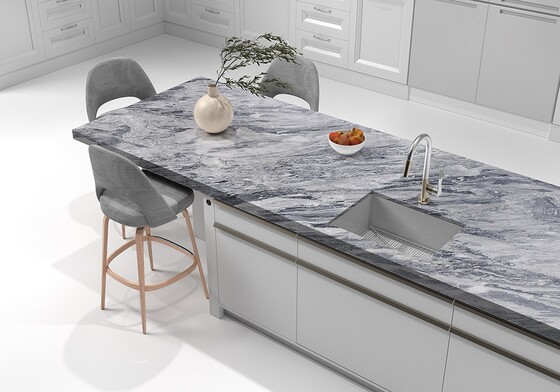 Bardiglio Nuvolato Polished Marble Slab Random (SL90387)