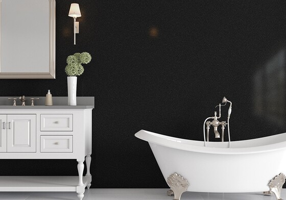 Absolute Black Brushed  Granite Slab Random (SL90423)