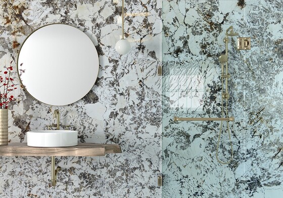 Alpinus Polished Granite Slab Random (SL90463)