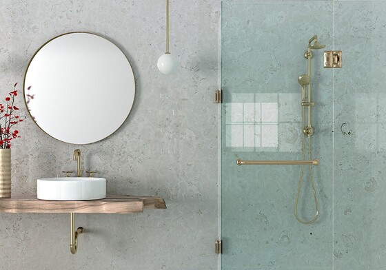 Biancone Polished Marble Slab Random (SL90470)