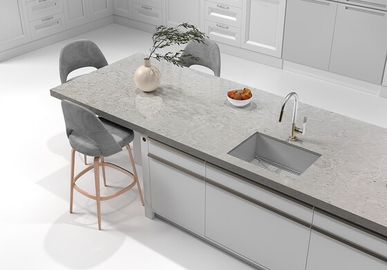 Biancone Polished Marble Slab Random (SL90470)