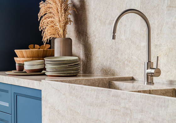 Perla Venato Polished Quartzite Slab Random (SL90489)
