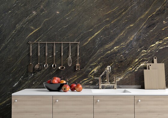 Arcadia Polished  Marble Slab Random (SL90526)