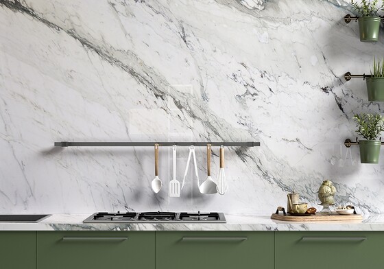 Calacatta Capraia Polished Marble Slab Random (SL90539)
