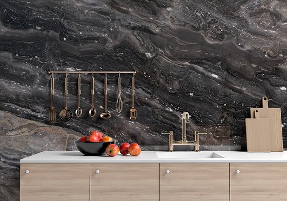 Arabescato Orobico Polished Marble Slab Random (SL90545)