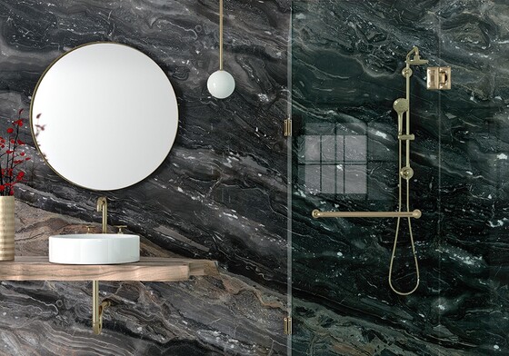 Arabescato Orobico Polished Marble Slab Random (SL90545)