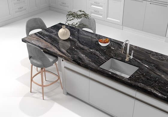 Arabescato Orobico Polished Marble Slab Random (SL90545)