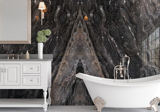 Arabescato Orobico Polished Marble Slab Random (SL90545)