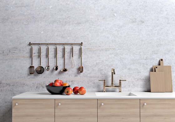 Antartide Textured  Marble Slab Random (SL90593)