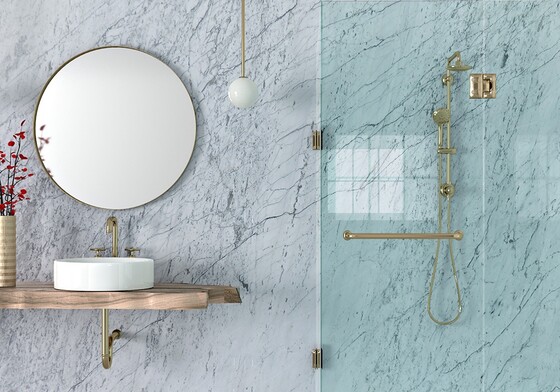 Bianco Gioia Polished  Marble Slab Random (SL90612)