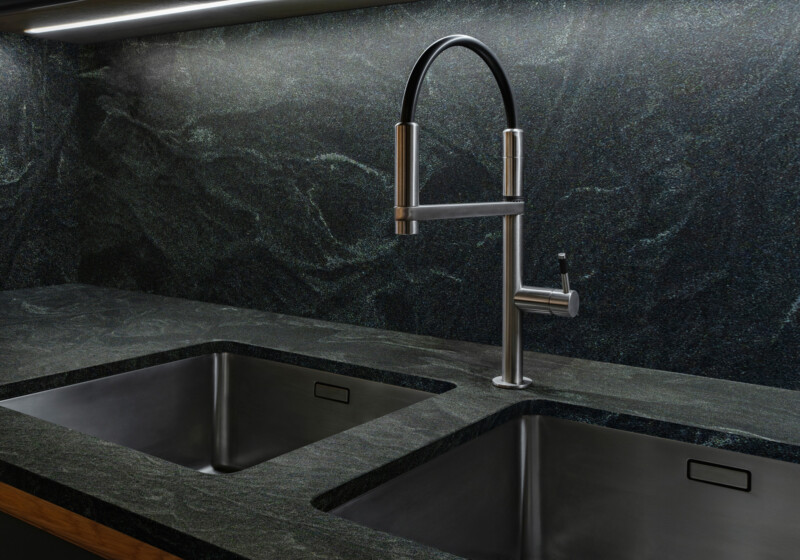 Virginia Mist Honed&leather Granite Slab Random (SL90750)