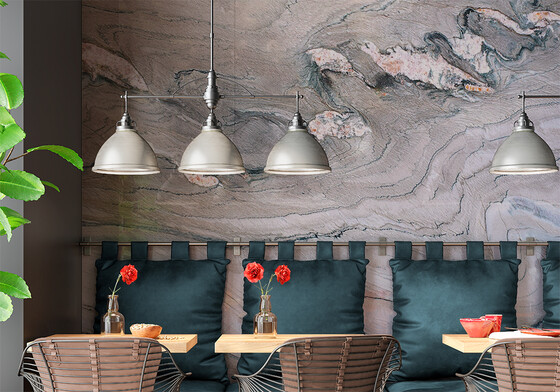 Macaubas Fantasy Polished Quartzite Slab Random (SL90755)