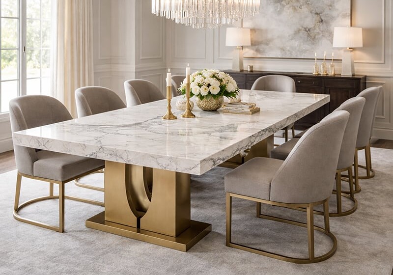 Calacatta Giotto Polished Quartzite Slab Random (SL90859)