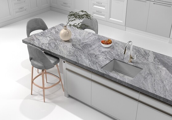 Bardiglio Polished Marble Slab Random (SL90892)