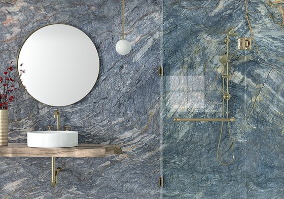 Tungsten Polished Quartzite Slab Random (SL90980)