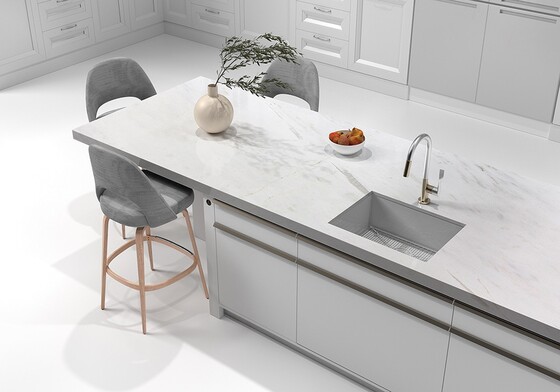 Bianco Venus Polished Marble Slab Random (SL90997)