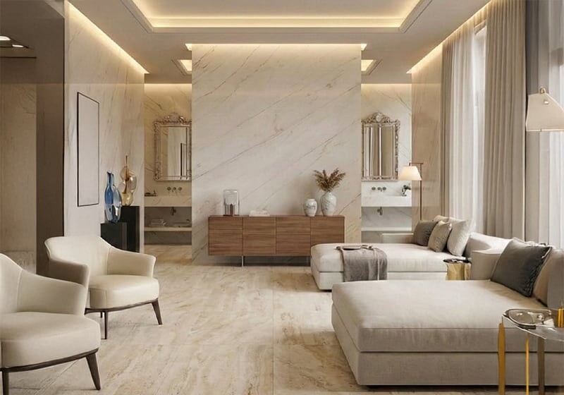 Calacatta Lincoln Polished Marble Slab Random (SL91006)