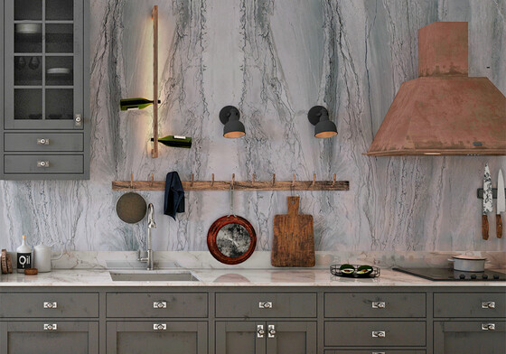 Maldive Polished  Quartzite Slab Random (SL91069)