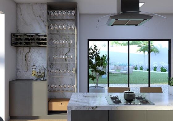 Bora Bora Polished Quartzite Slab Random (SL91078)