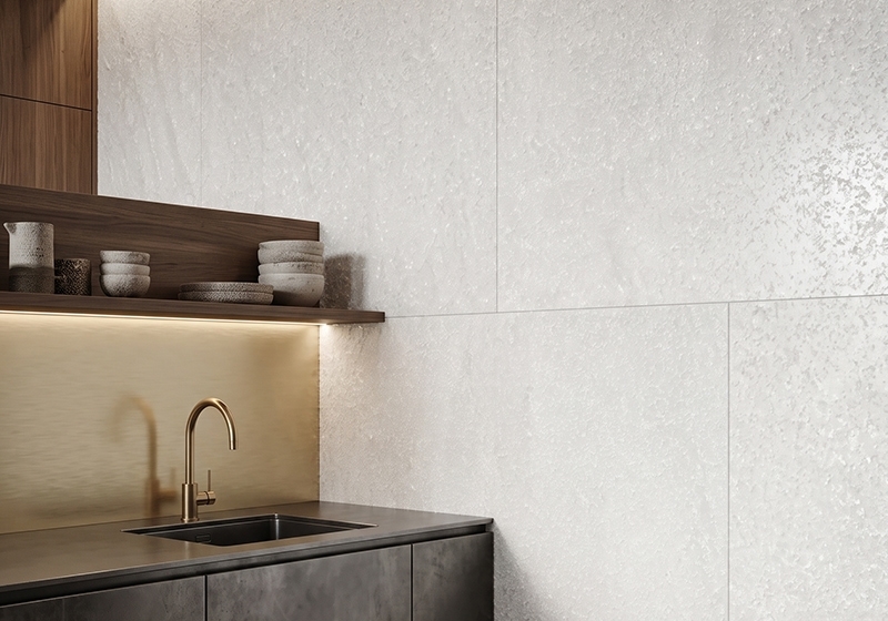 Albatre Blanc Polished Quartzite Slab Random (SL91147)