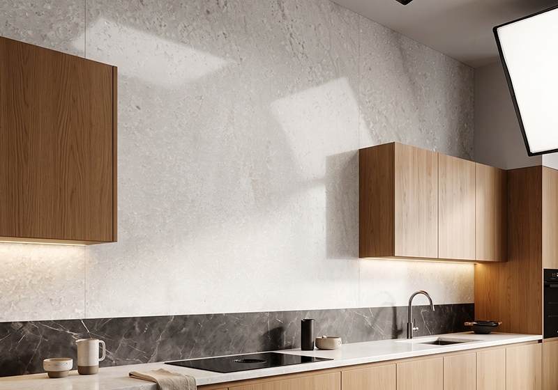 Albatre Blanc Polished Quartzite Slab Random (SL91147)
