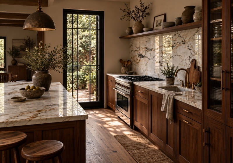 Calacatta Monet Polished Marble Slab Random (SL91346)