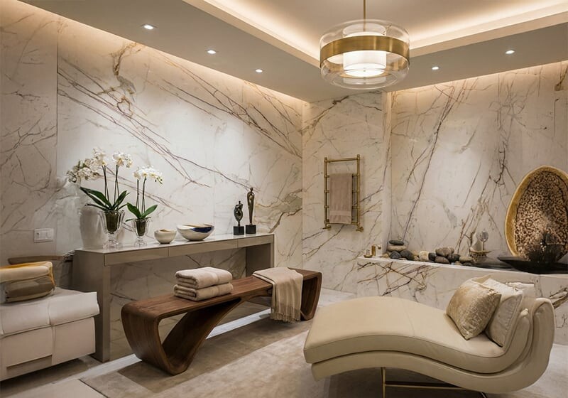 Calacatta Gold Polished Marble Slab Random (SL91348)