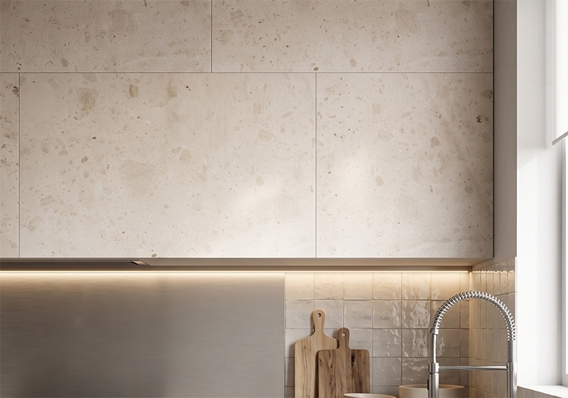 Ceppo Di Luna Honed Limestone Slab Random (SL91383)