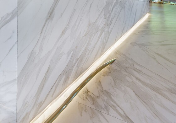 Calacatta Gold Cg01r Honed Sintered Stone Slab 125×63 (WNE10118)