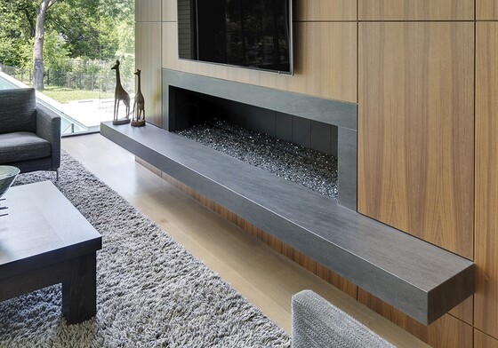 Basalt Grey Matte  Sintered Stone Slab 125×63 (WNE10091)