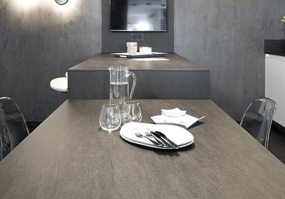 Basalt Black Matte  Sintered Stone Slab 125×63 (WNE10090)