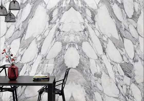 Arabescato Corchia B Lappato Lucido Porcelain Slab 64×128 (YEM00962)