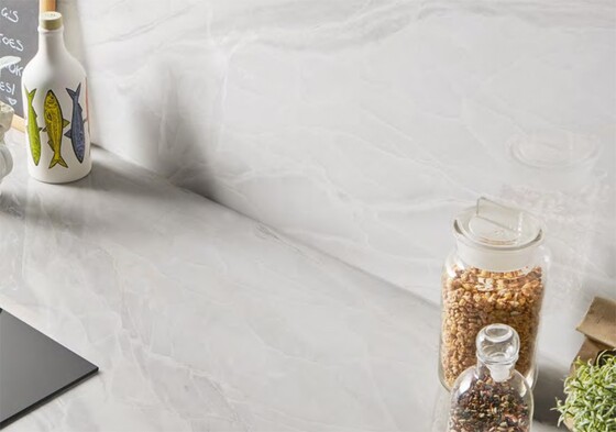 White Paradise A Lappato Lucido  Porcelain Slab 64×128 (YEM00972)