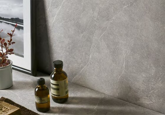 Slate Grey Matte Porcelain Slab 64×128 (YEM00981)