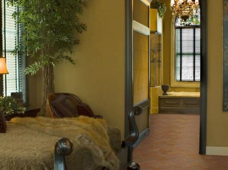 reclaimed terracotta flooring