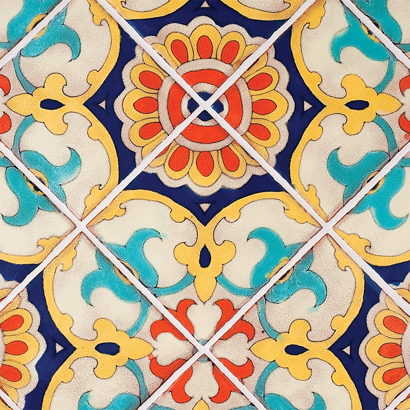 La Brea Moresque Ceramic Tile